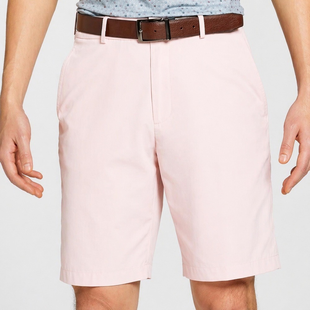 Walter Hagen NEW Perfect 11 Raspberry Pink Seersucker Golf Shorts SZ 38 Preppy